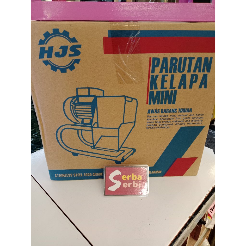 (MINI) Mesin parutan kukur kelapa santan elektrik