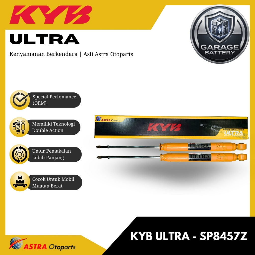 Kayaba / KYB Ultra Shockbreaker Mobil Nissan March Belakang