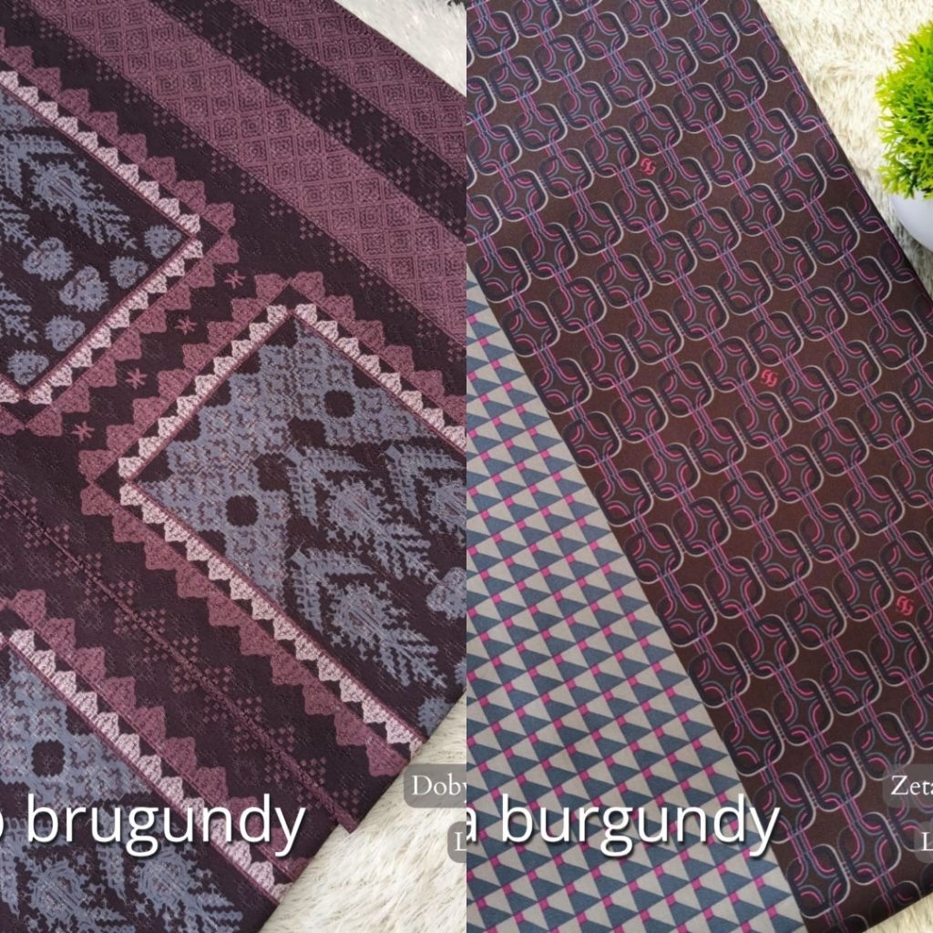 Kain Silk dan Dobby Original Brand Geulis GG Kasep dan Evinka Series