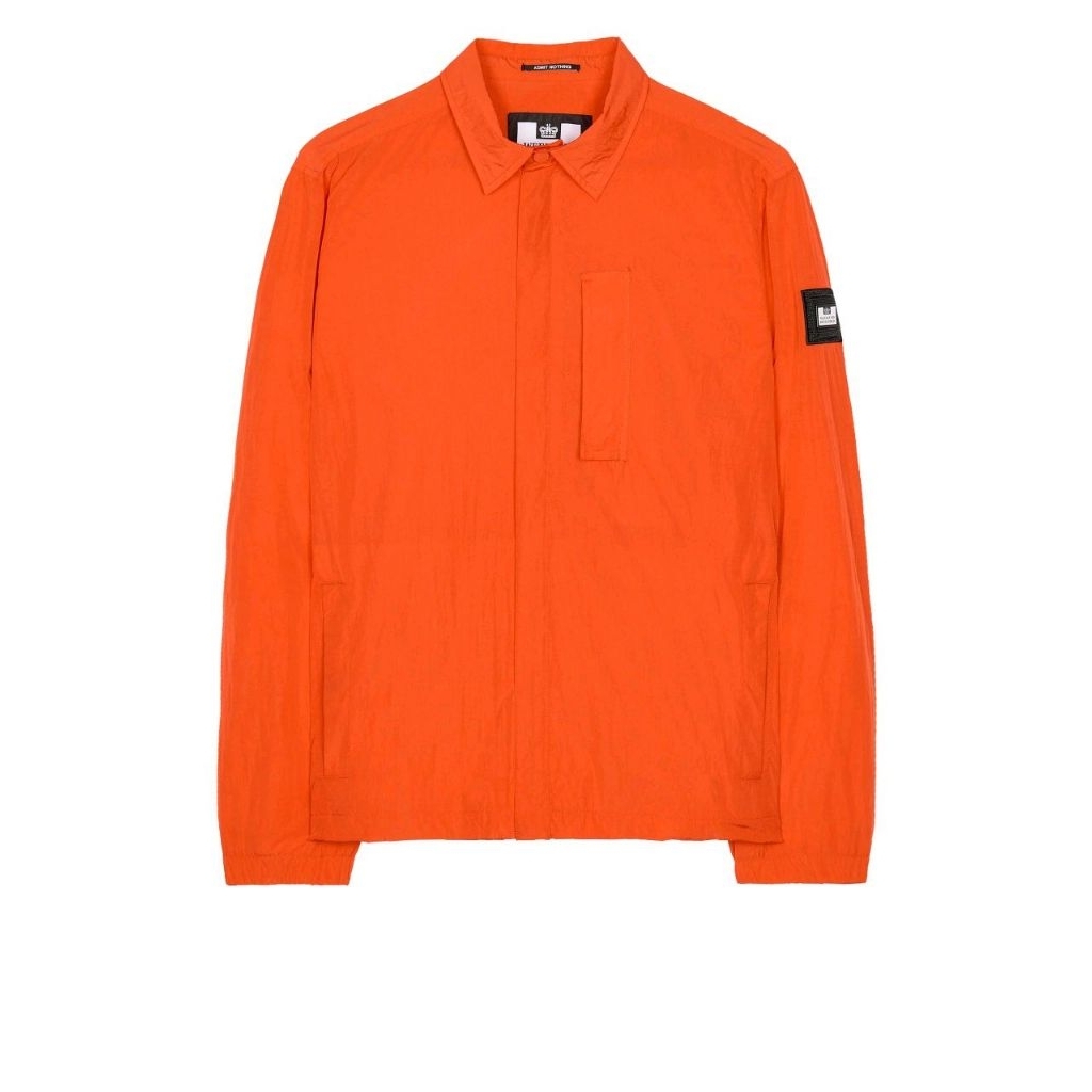 Weekend Offender Porter Overshirt Jacket Orange Original