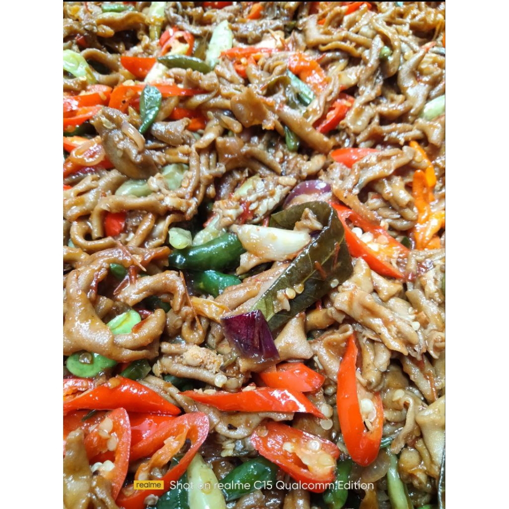 Oseng Usus Endulitta Nampol