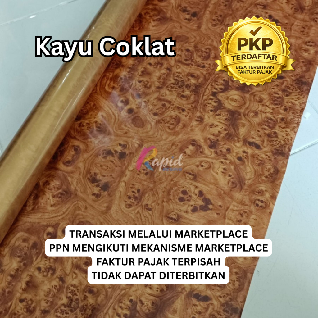 Water transfer printing wtp kayu cat celup wtf motif Burl Kayu Coklat