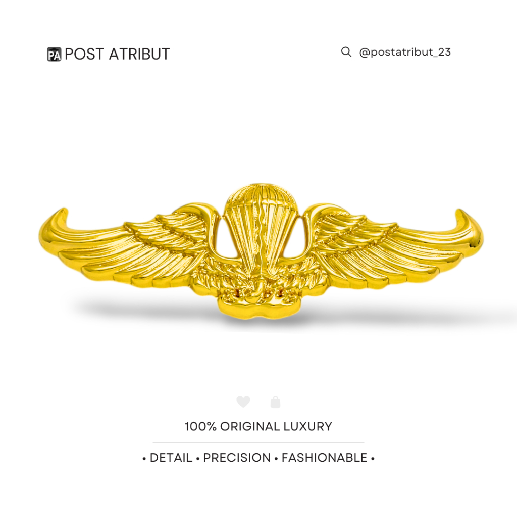 100% LUXURY Brevet Para Dasar TNI AL / Atribut Tni / Angkatan Laut / Porduk Premium / Paradasar prod