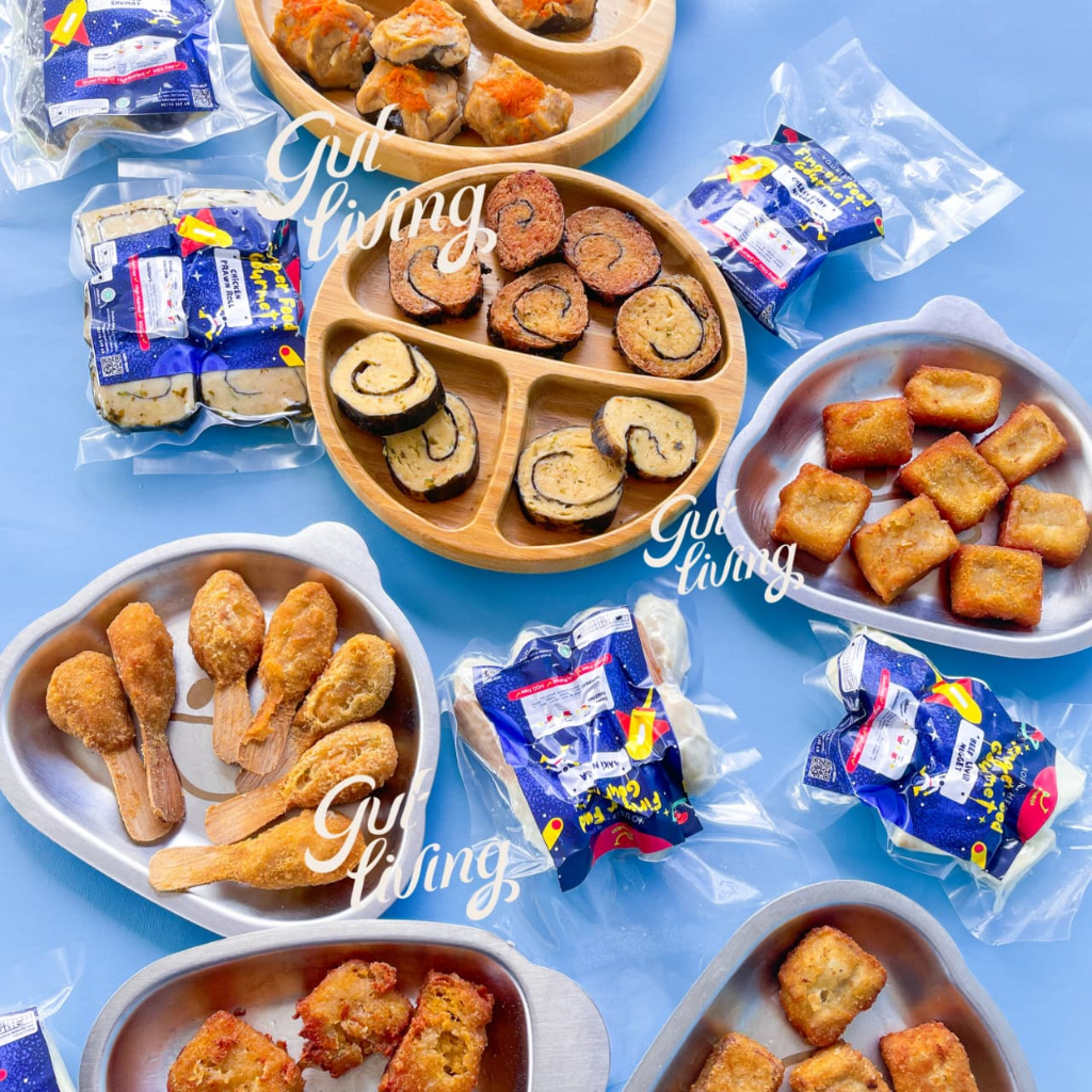 Finger Food dan Lauk Side Dish Padat Gizi Benourish Adana Kebab Sempol Chicken Strip Sate Buntel Chi