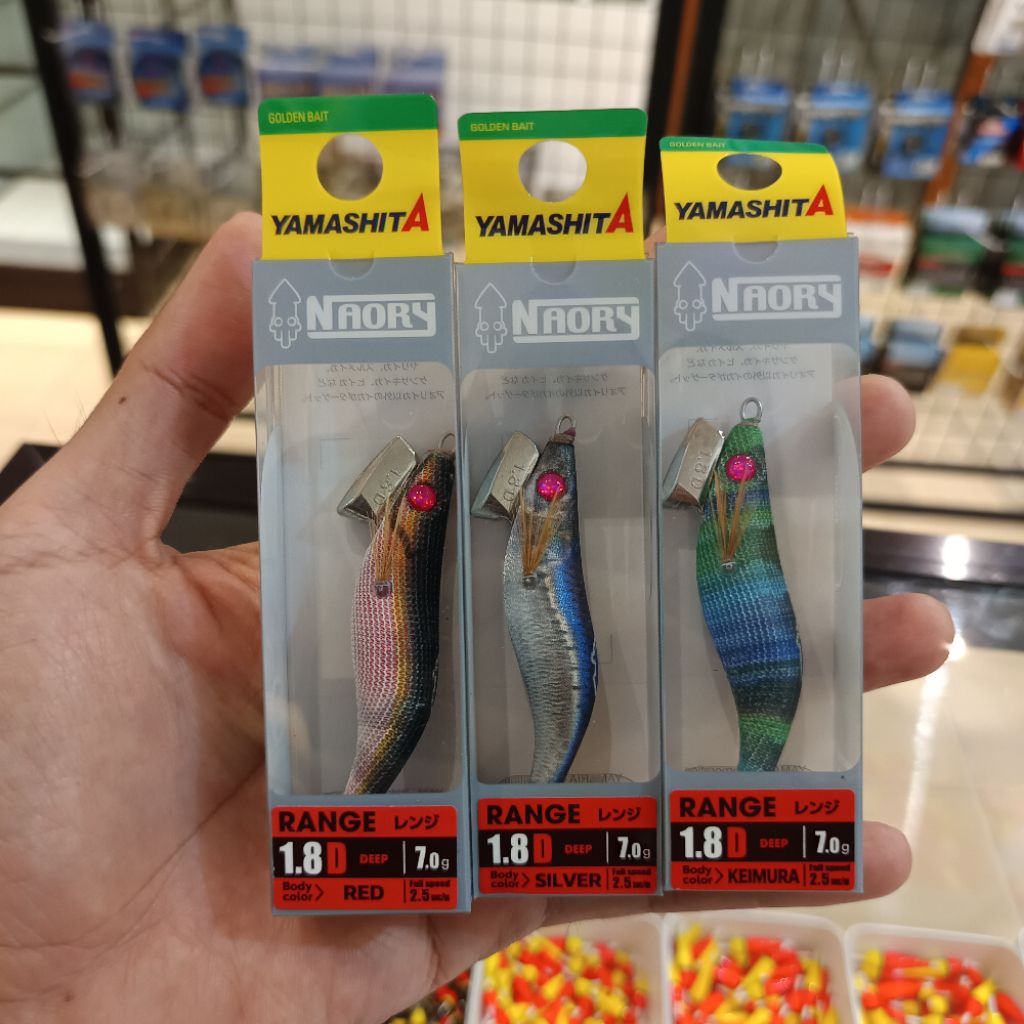 Egi YAMASHITA NAORY 1.8D Deep Lure Mancing Cumi