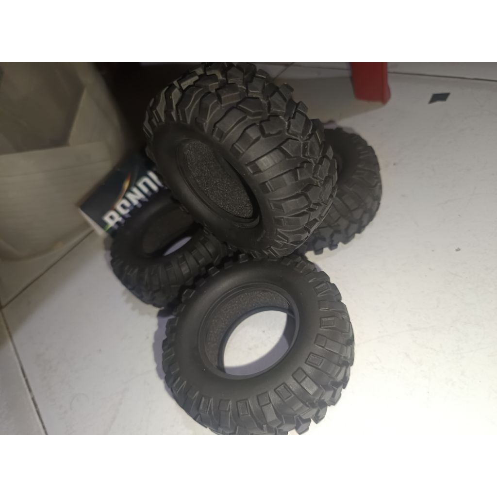 velg beadlock celong 1.9 + ban tarantula 90mm + ban bandito 96mm