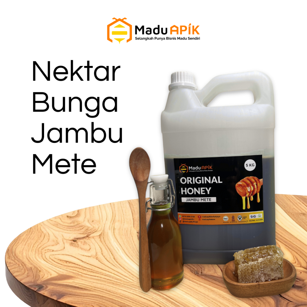 MADU ASLI | MADU MURNI | JAMBU METE 5KG