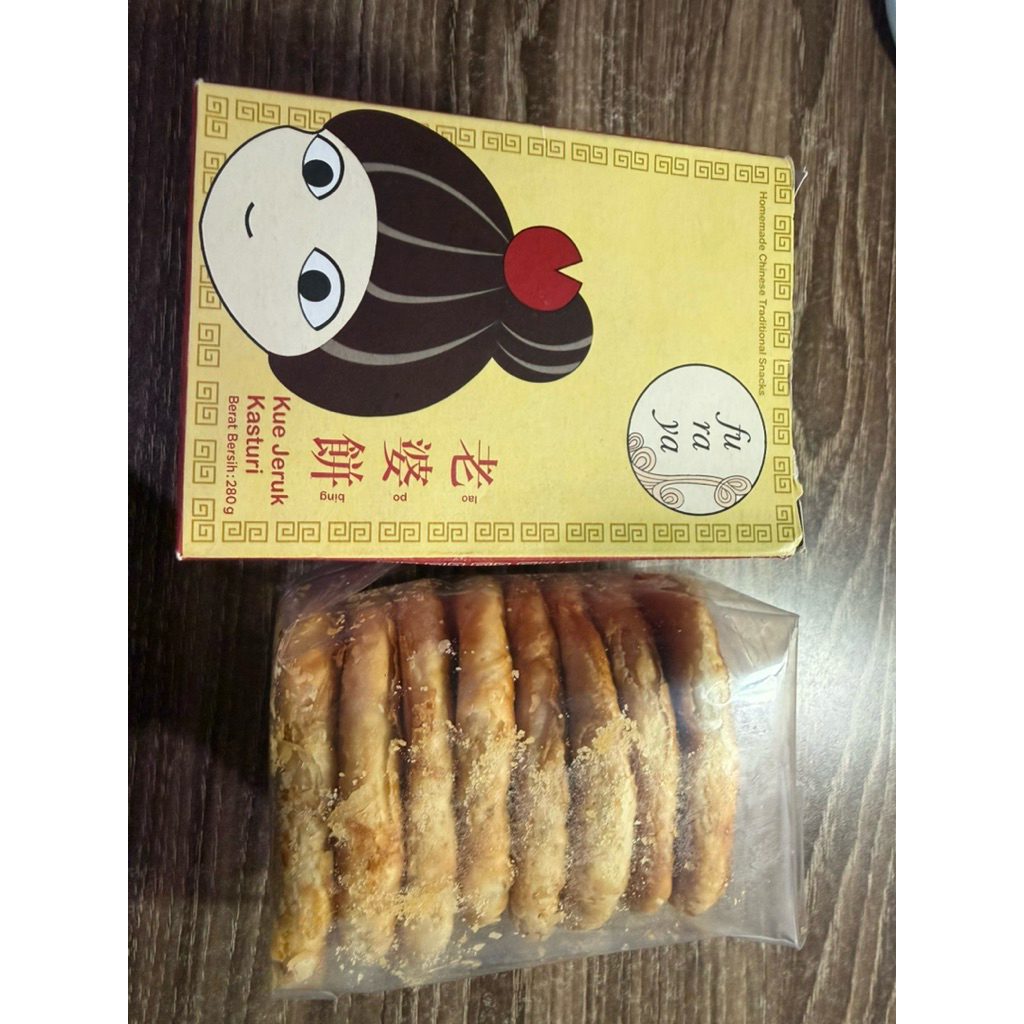 Pia jeruk kasturi furaya medan - furaya lo pho piang 280gram