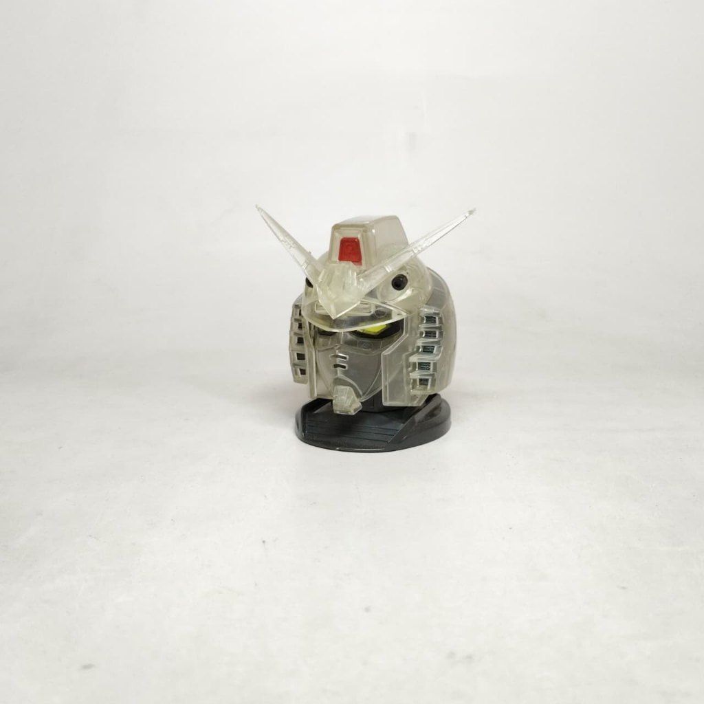 Bandai Exceed Model Gundam Head Collection RX-78-2 Gundam Clear / 2nd Sudah Rakit X517
