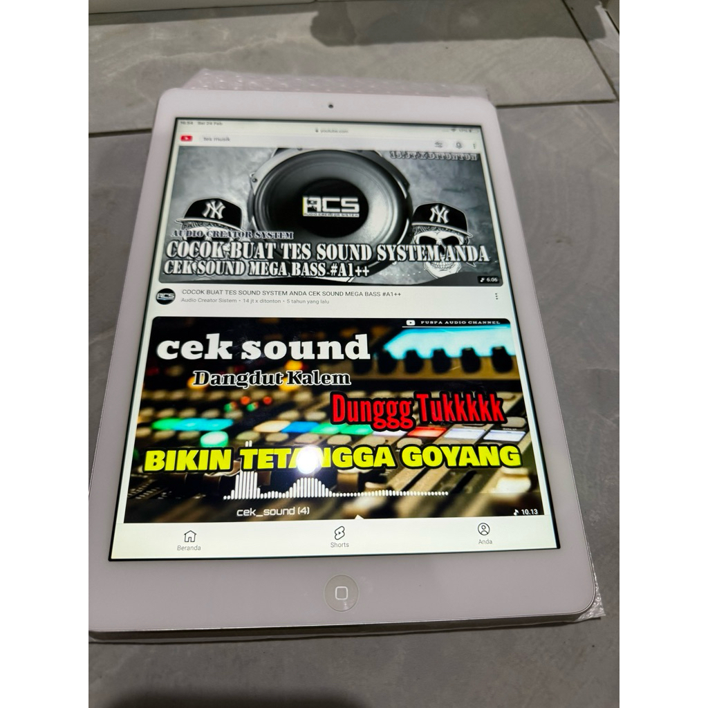 iPad Air 1 16G ex Garansi resmi wifi+ Celluler SECOND BEKAS MURAH