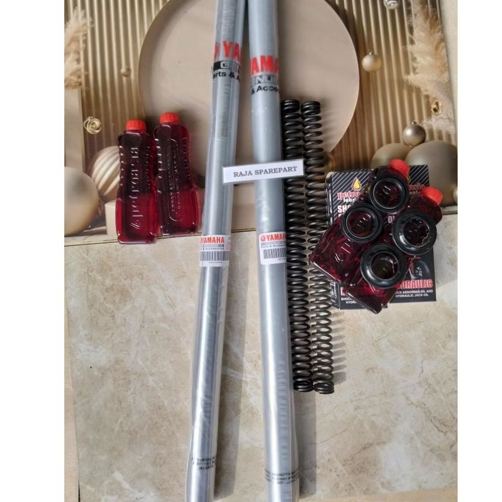 AS SHOCK DEPAN KOMPLIT (2M9) YAMAHA ORIGINAL RX KING LAMA, RX KING NEW, RX K, RX S, RX KING