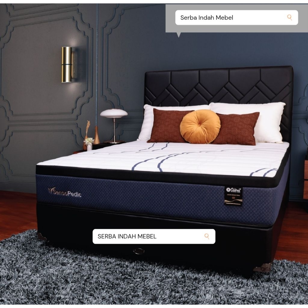 Kasur springbed central sensopedic back pedic 90x200 120x200 160x200 180x200 140x200 orthopedic orth