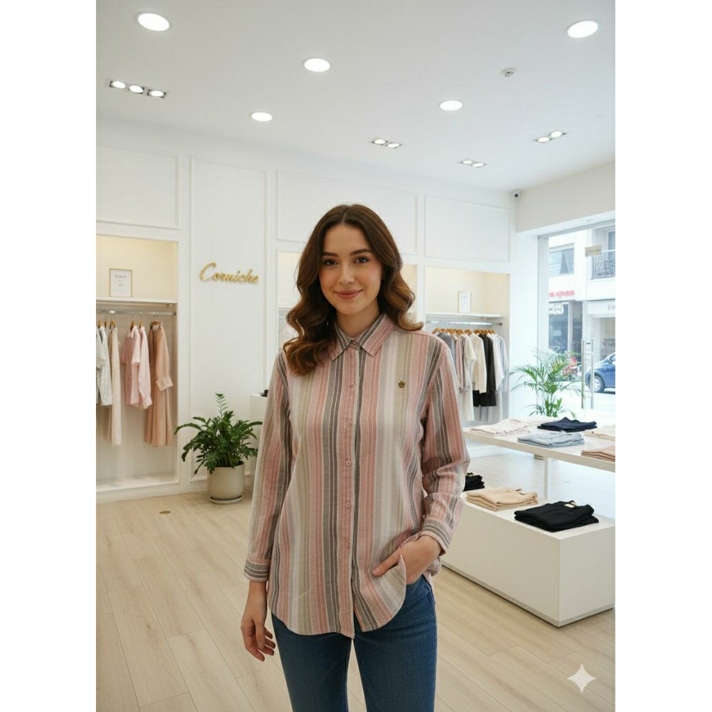 Kemeja atasan corniche original