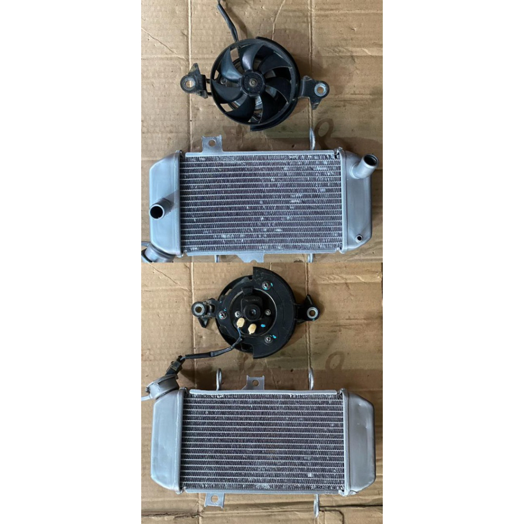 RADIATOR PENDINGIN MESIN SET KIPAS RADIATOR JUPITER MX KING 150 V1 V2 Y15ZR ORIGINAL