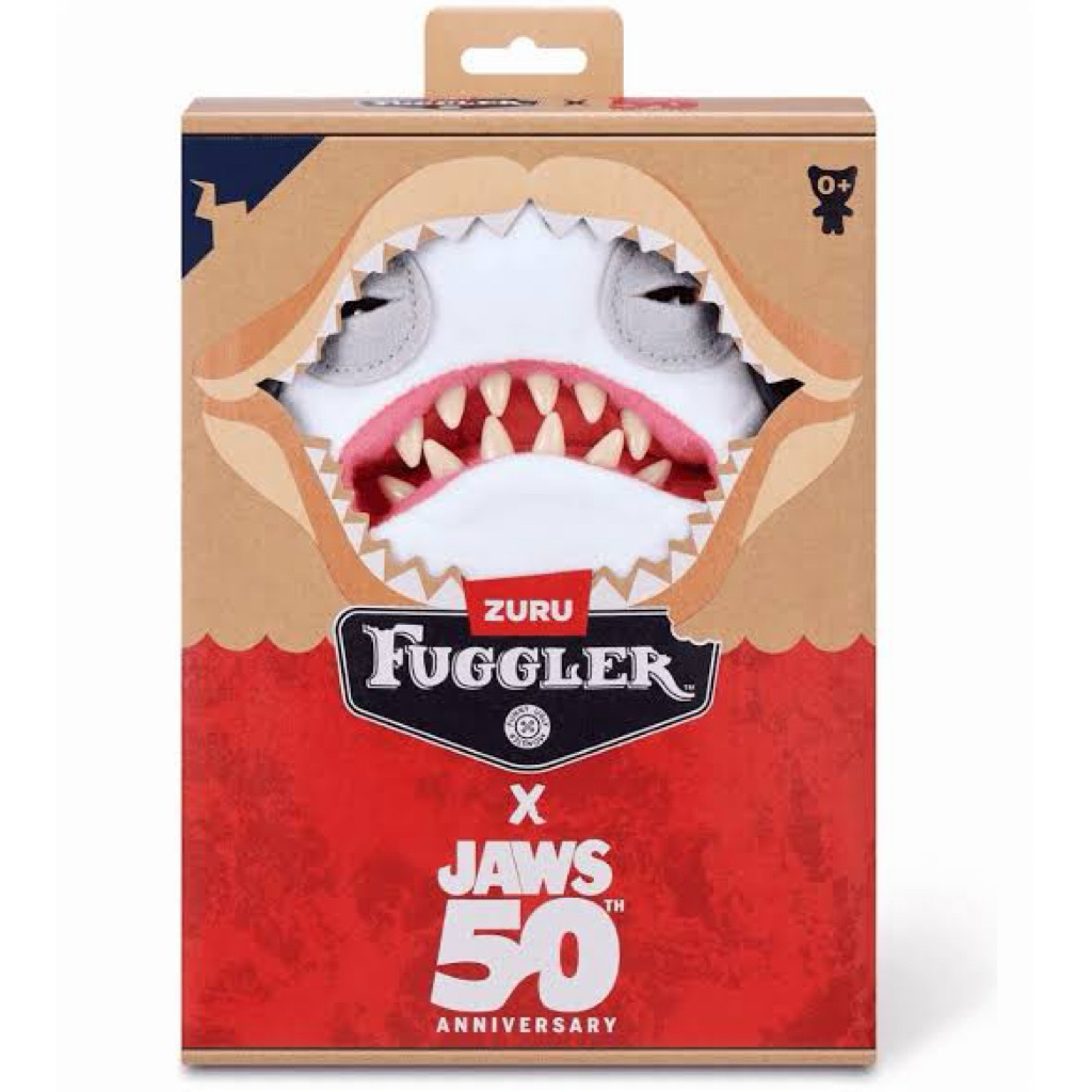 Fuggler x JAWS 50th Anniversary Boneka Hiu Original