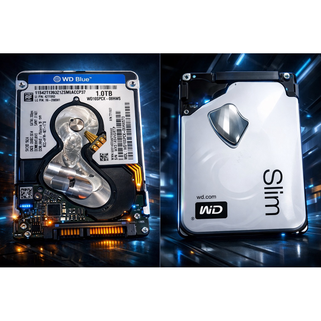 hdd wd 1tb slim