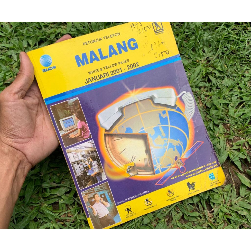 buku petunjuk telepon (malang) - lawas-jadul