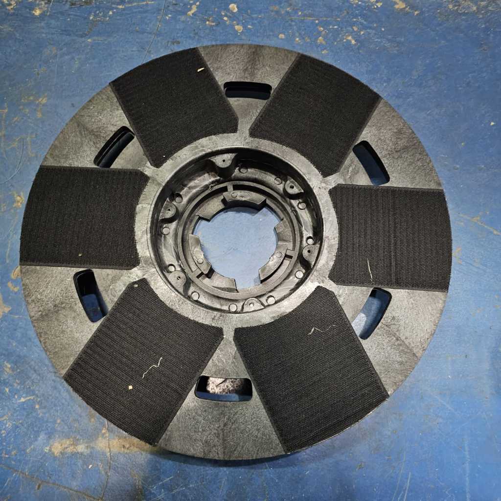 Pad Holder Grinding Untuk Mesin Polisher 17 Inch Bahan Plastik