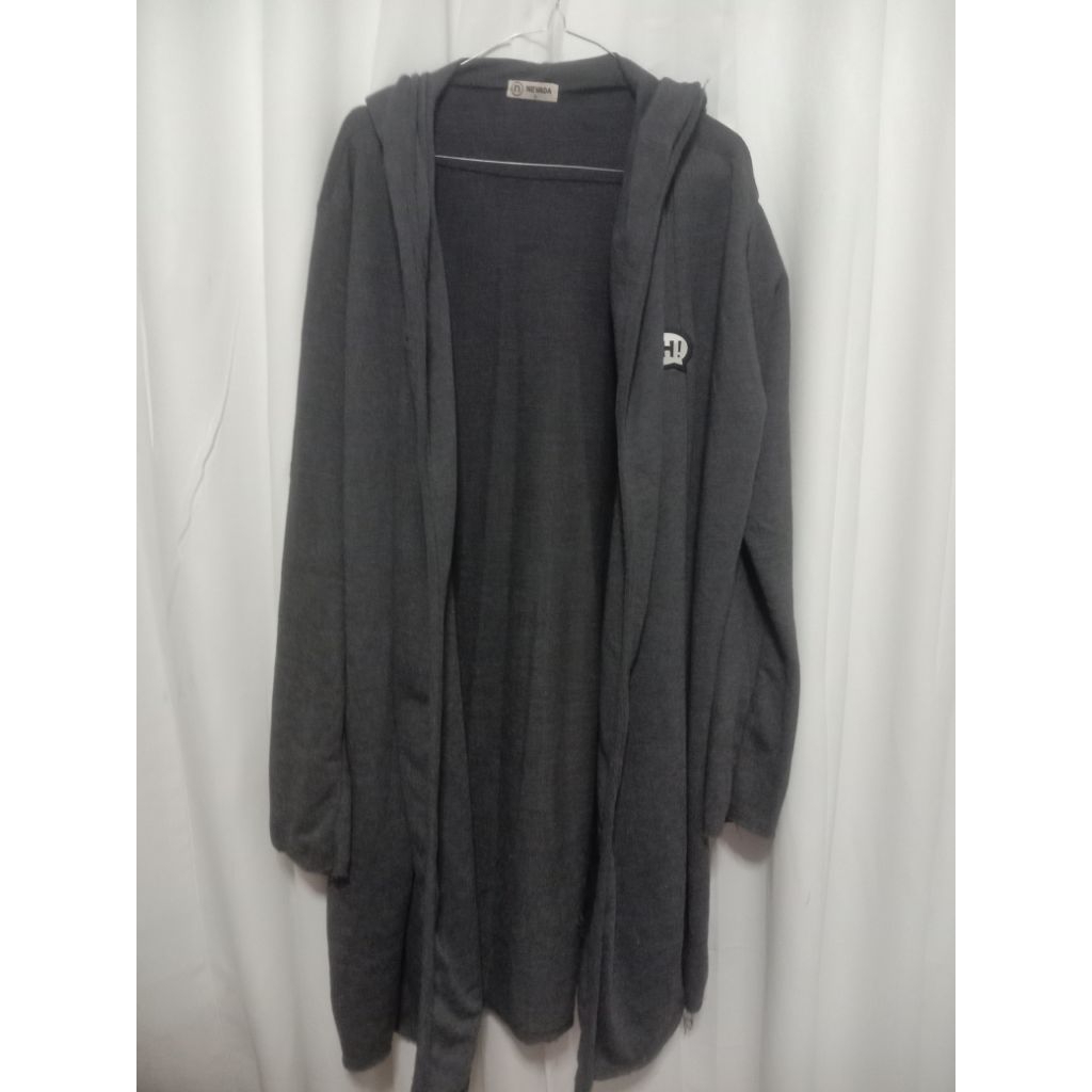 Cardigan panjang dgn tudung (koleksi pribadi bukan thrift)
