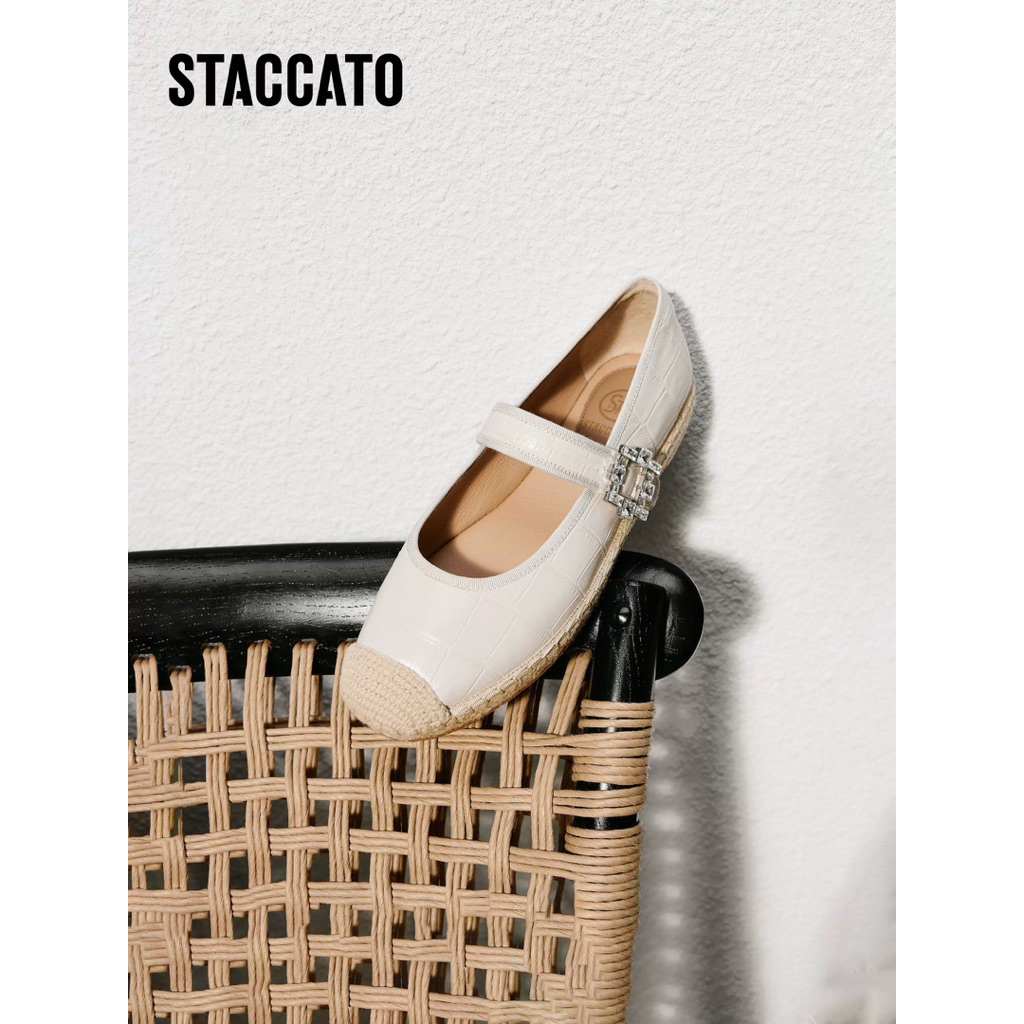 NEW TerMurah ORIGINAL Staccato Official 9UA48 Woman Flat Shoes - Sepatu Wanita Cantik Ballet Balleri