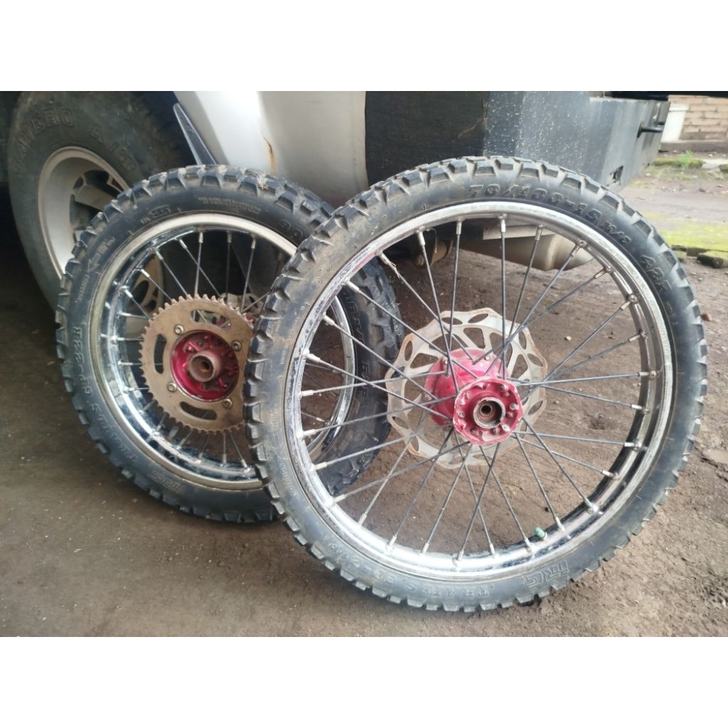 wheelset klx