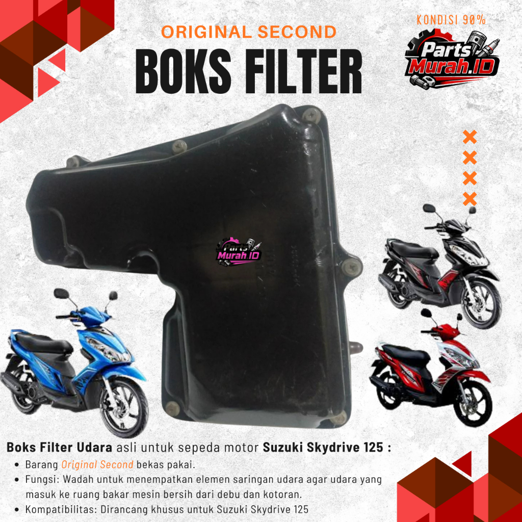 Box Filter Saringan Udara Suzuki Skydrive