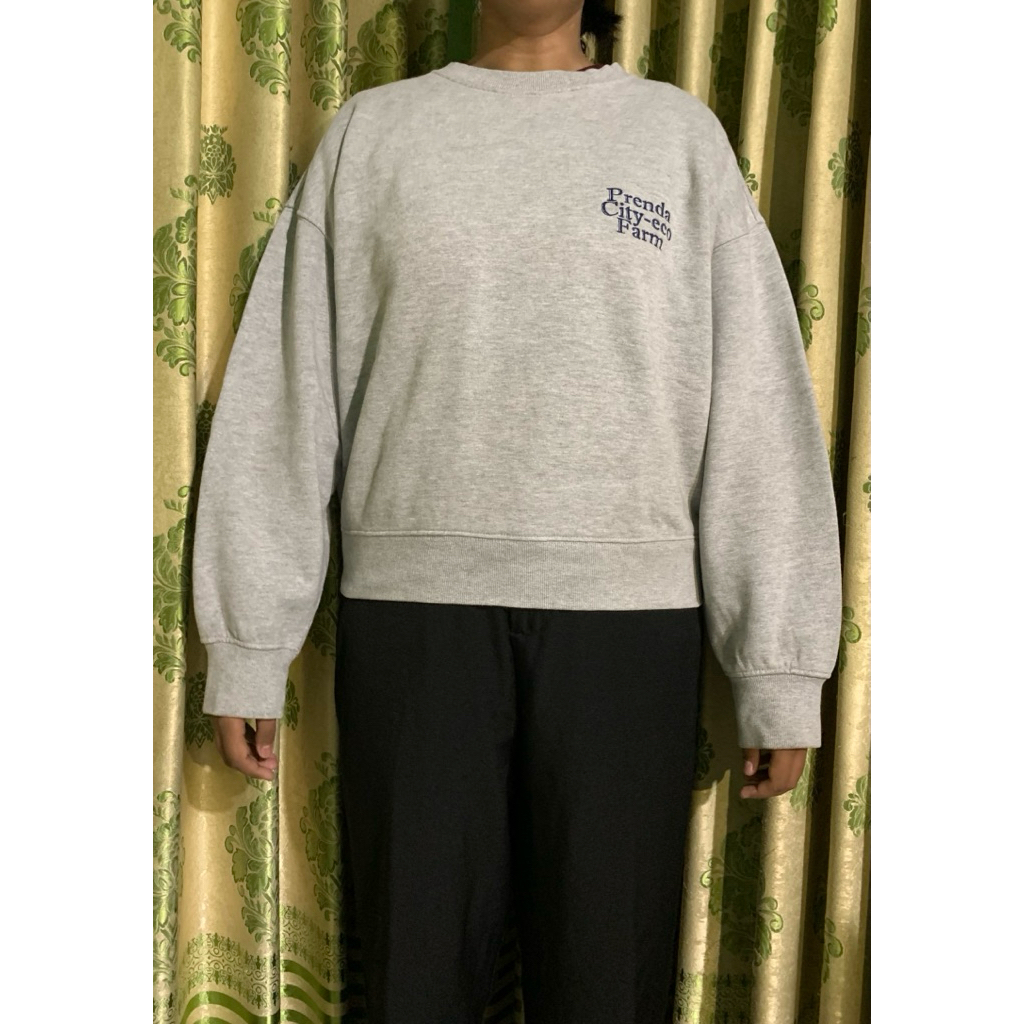 crewneck boxy|preloved