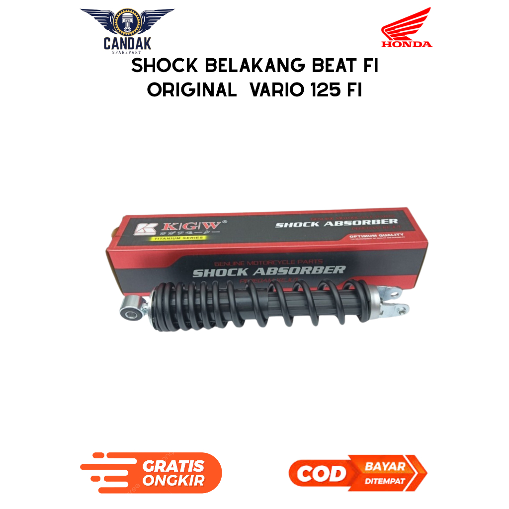 Shock Belakang Beat Fi Original  Vario 125 Fi - Shock Belakang Vario 110 & Vario 125 original