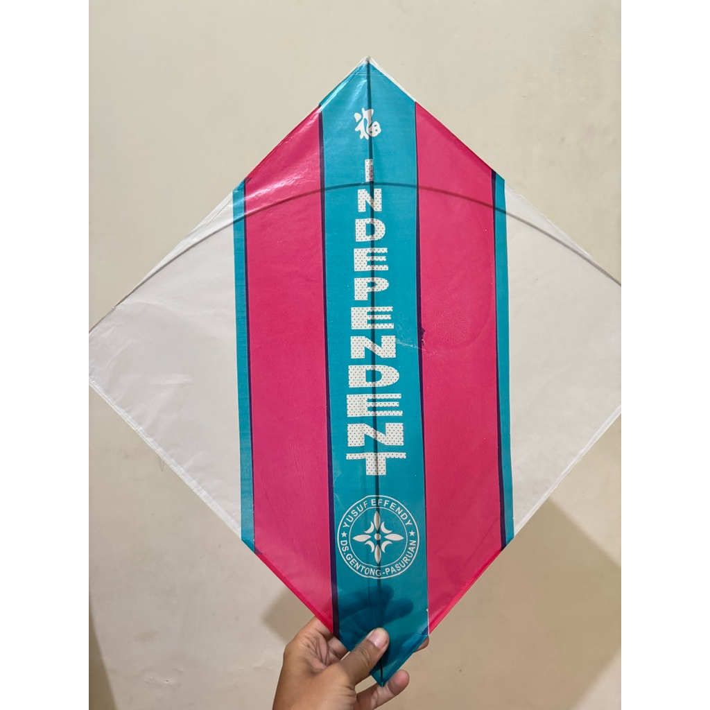 Layangan Independent 50pcs Lilitan 1 Apus Superan 2Warna