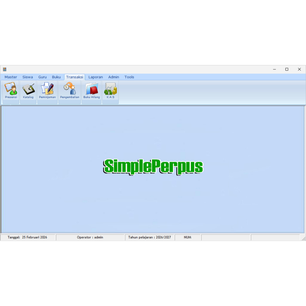 Software Perpustakaan Sekolah