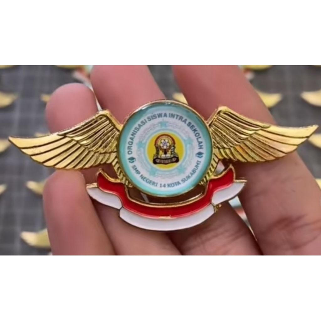 Pin Osis Custom Logo