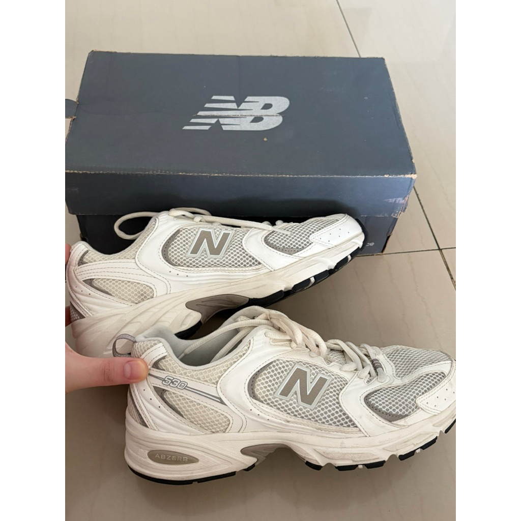 New Balance 530 Size 40.5 Seasalt Aridstone SECOND LIKE NEW ORIGINAL