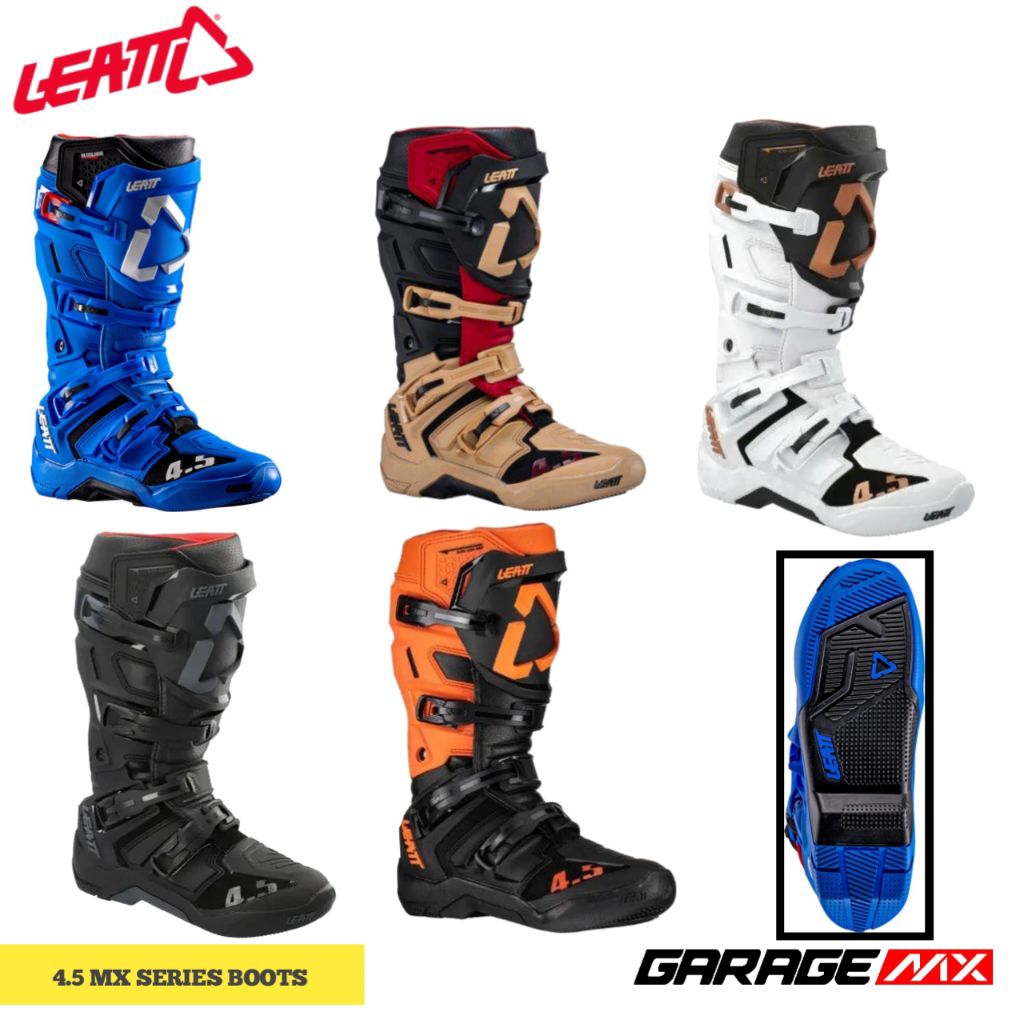 BOOT LEATT 4.5 .SEPATU LEATT 4.5 .SEPATU CROSS LEATT. SEPATU MOTOCROSS LEATT. LEATT 45 . LEATT 4.5
