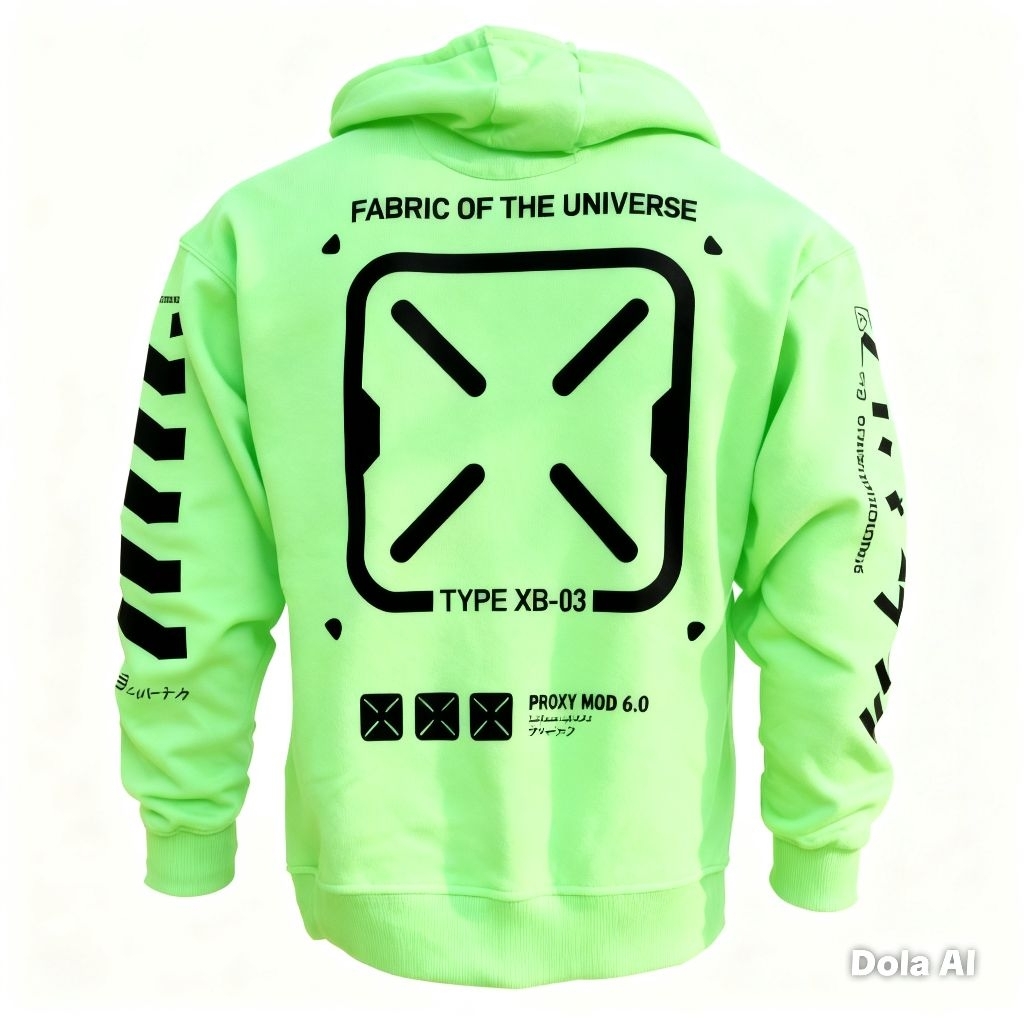 XB-03 Japanese Warcore Hoodie | Cybernetic Hypbeast Techwear