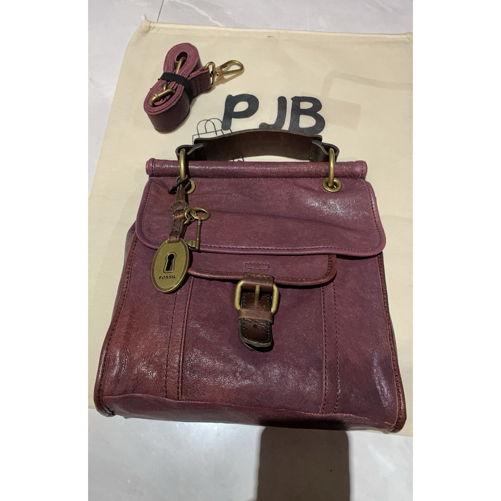 tas sling emory postman purple