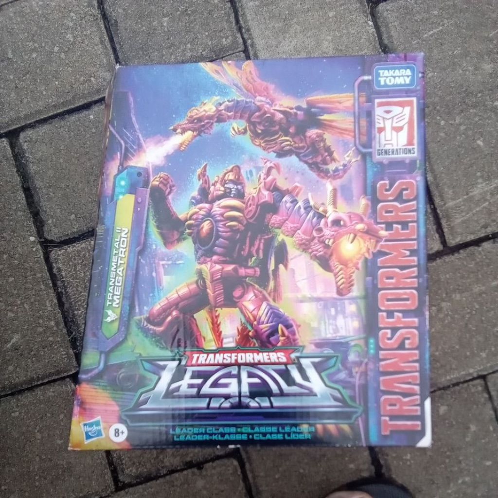 megatron transmetal transformers legacy hasbro leader class