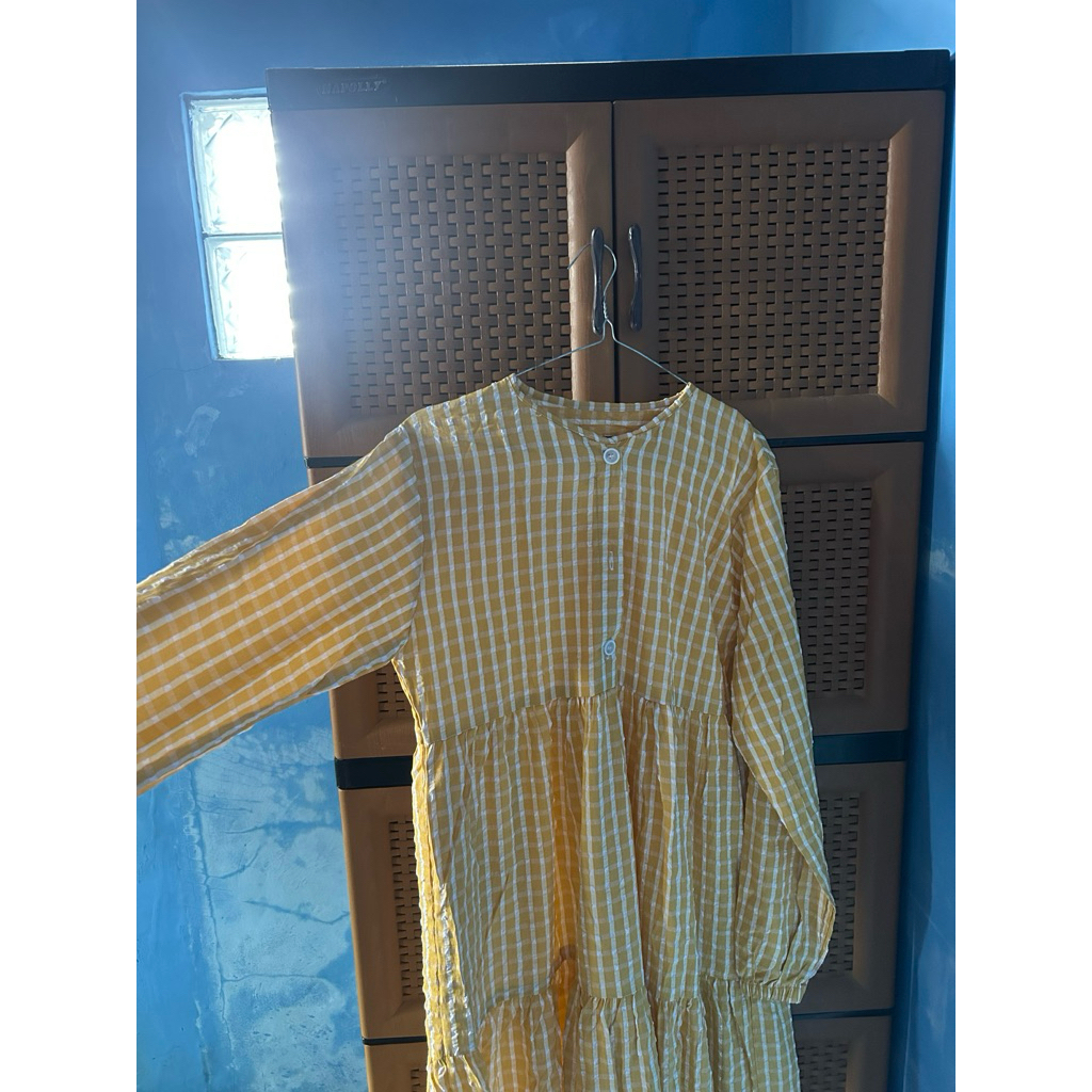 gamis kuning