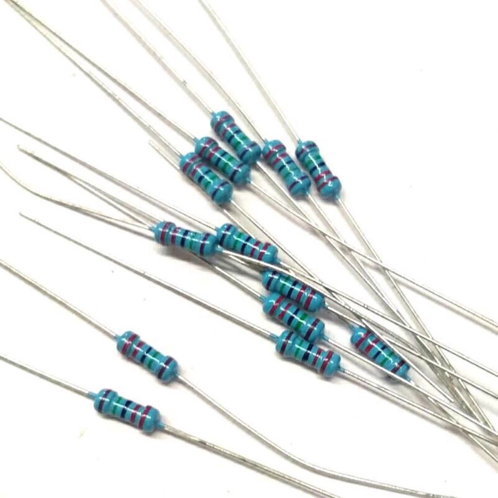 10pcs Resistor 1 Mega Ohm 1/4Watt 1% Metal Film 1M Ohm 0.25Watt