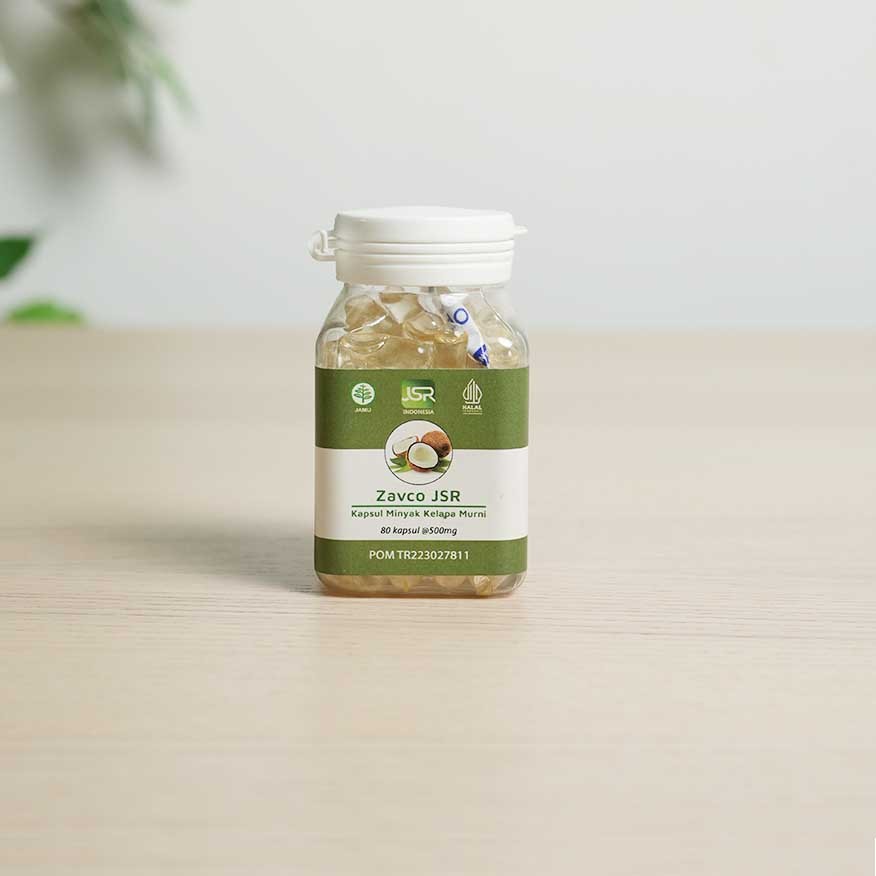 VCO JSR dr Zaidul Akbar 80 Kapsul - Virgin Coconut Oil