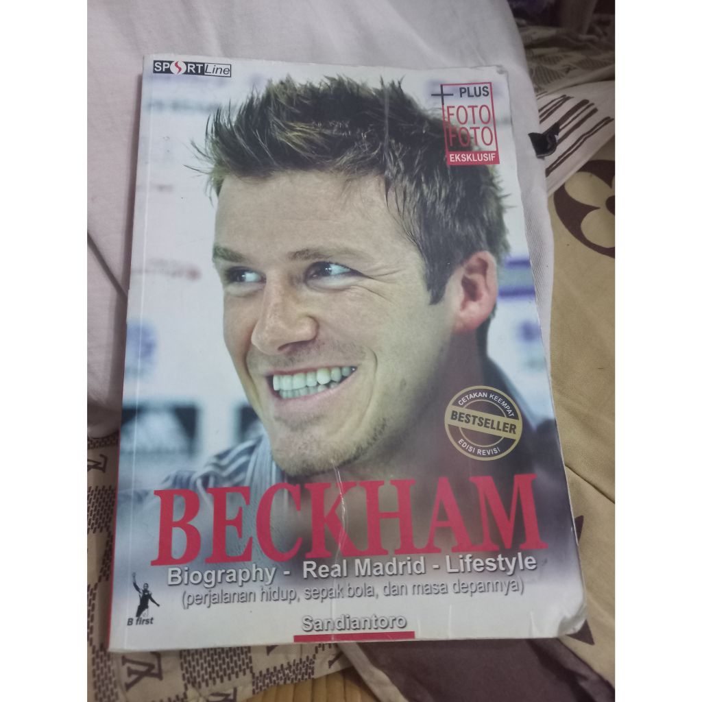 Buku Biography David Beckham