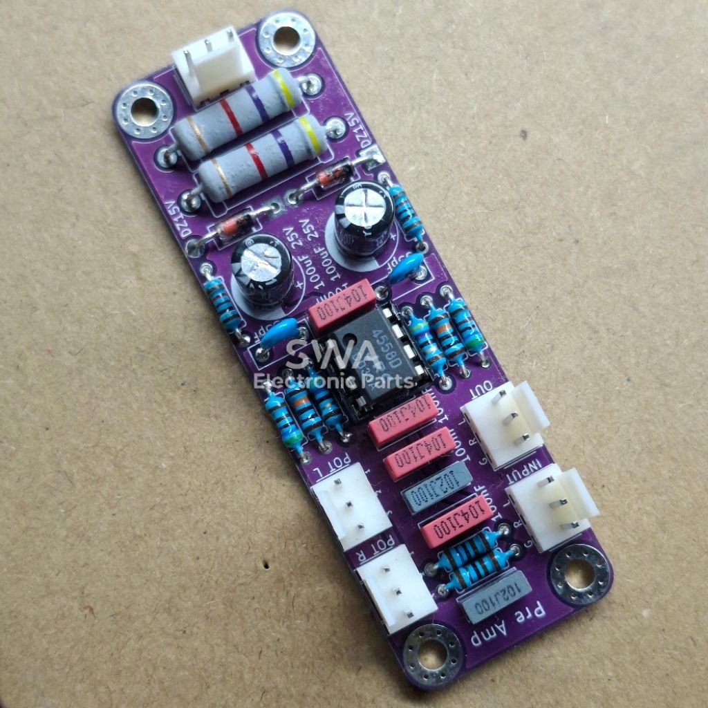 Kit Preamp Pre-Amp Amplifier Stereo