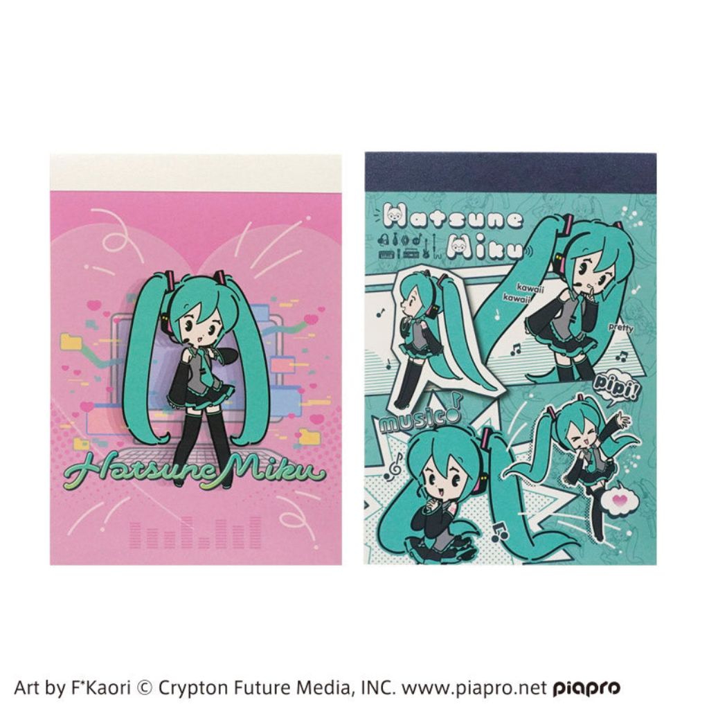 Notes hatsune miku vocaloid merchandise buku notes official