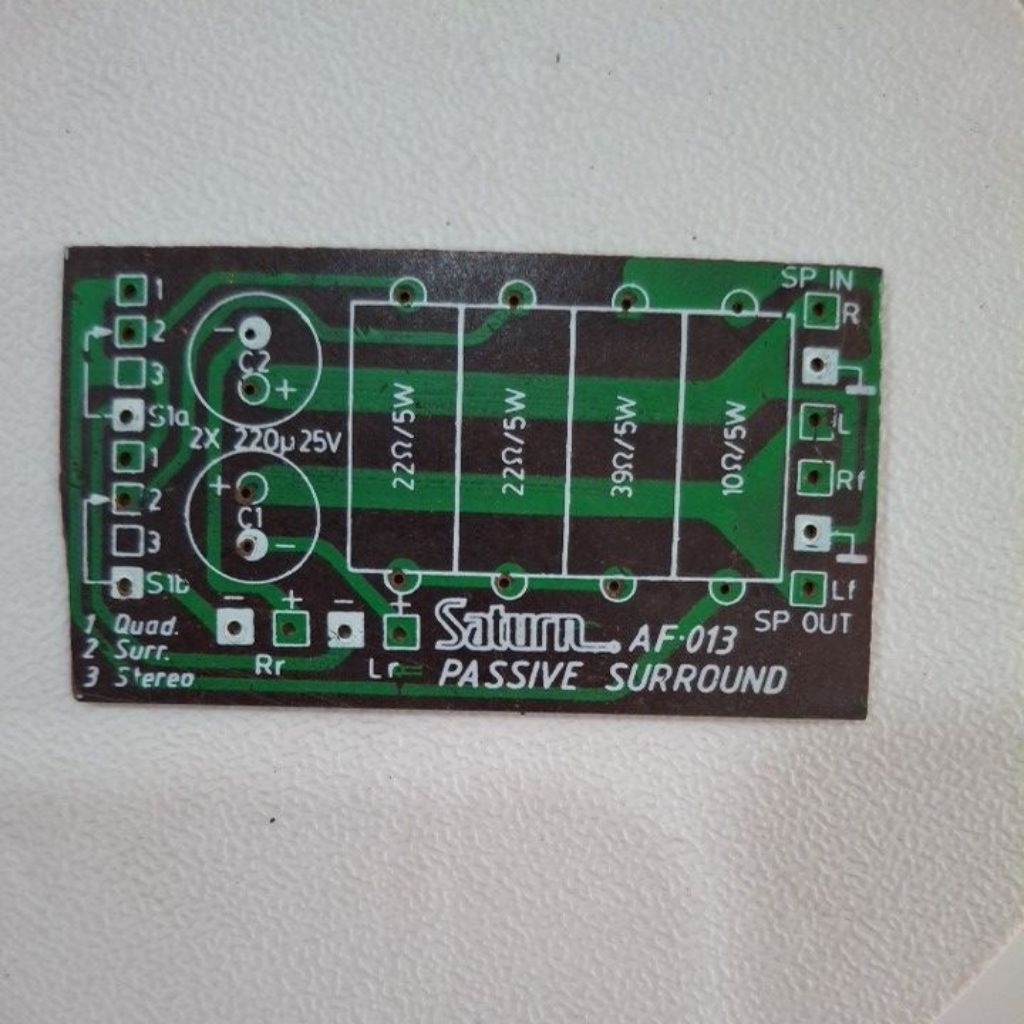 PCB kit saturn passive surround