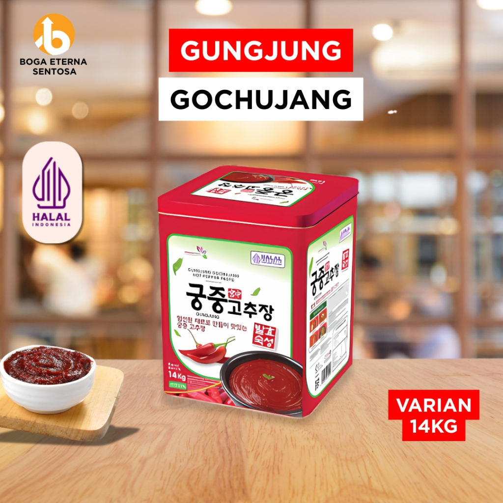 GUNGJUNG GOCHUJANG 14 KG / PASTA CABAI PEDAS KOREA ( HALAL )