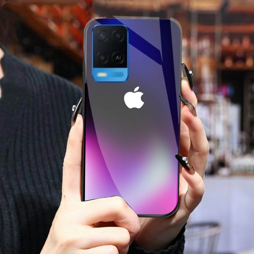 GK374 (OPPO A54) Softcase Kaca OPPO A54 - Case OPPO A54 - Casing hp OPPO A54 - Case Hp A54 Terbaru -