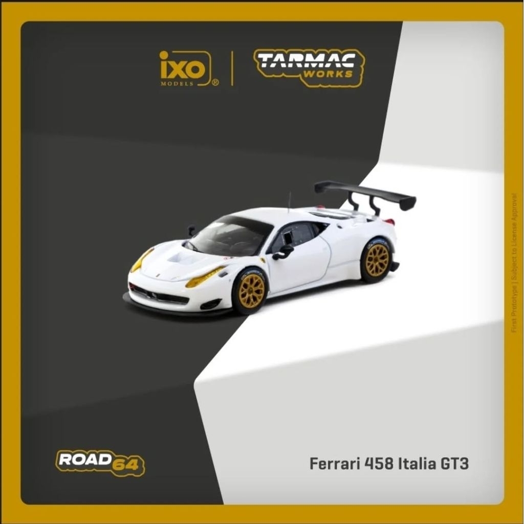 TARMAC FERRARI 458 ITALIA GT3 WHITE