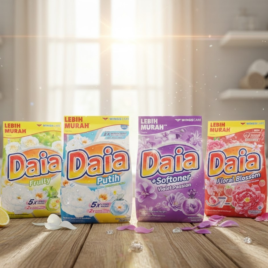 DAIA 800GR / DAIA DETERGEN BUBUK 800GR / DETERGEN BUBUK / DAIA DETERJEN PENCUCI BAJU