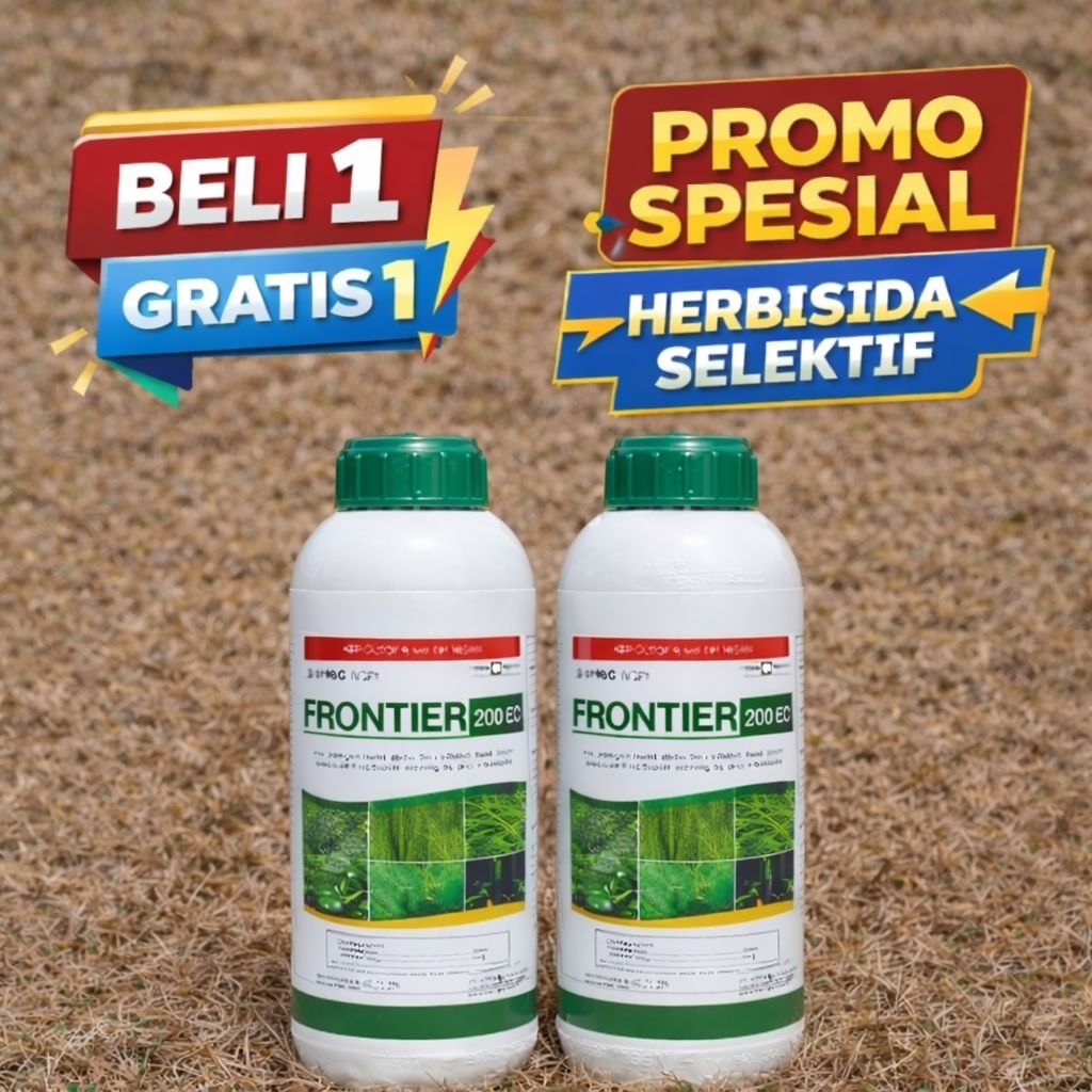 HERBISIDA SELEKTIF FRONTIER BELI 1 GRATIS 1  BOTOL | KONTROL GULMA  SAWIT,JAGUNG,TERONG | AMAN BUAT 