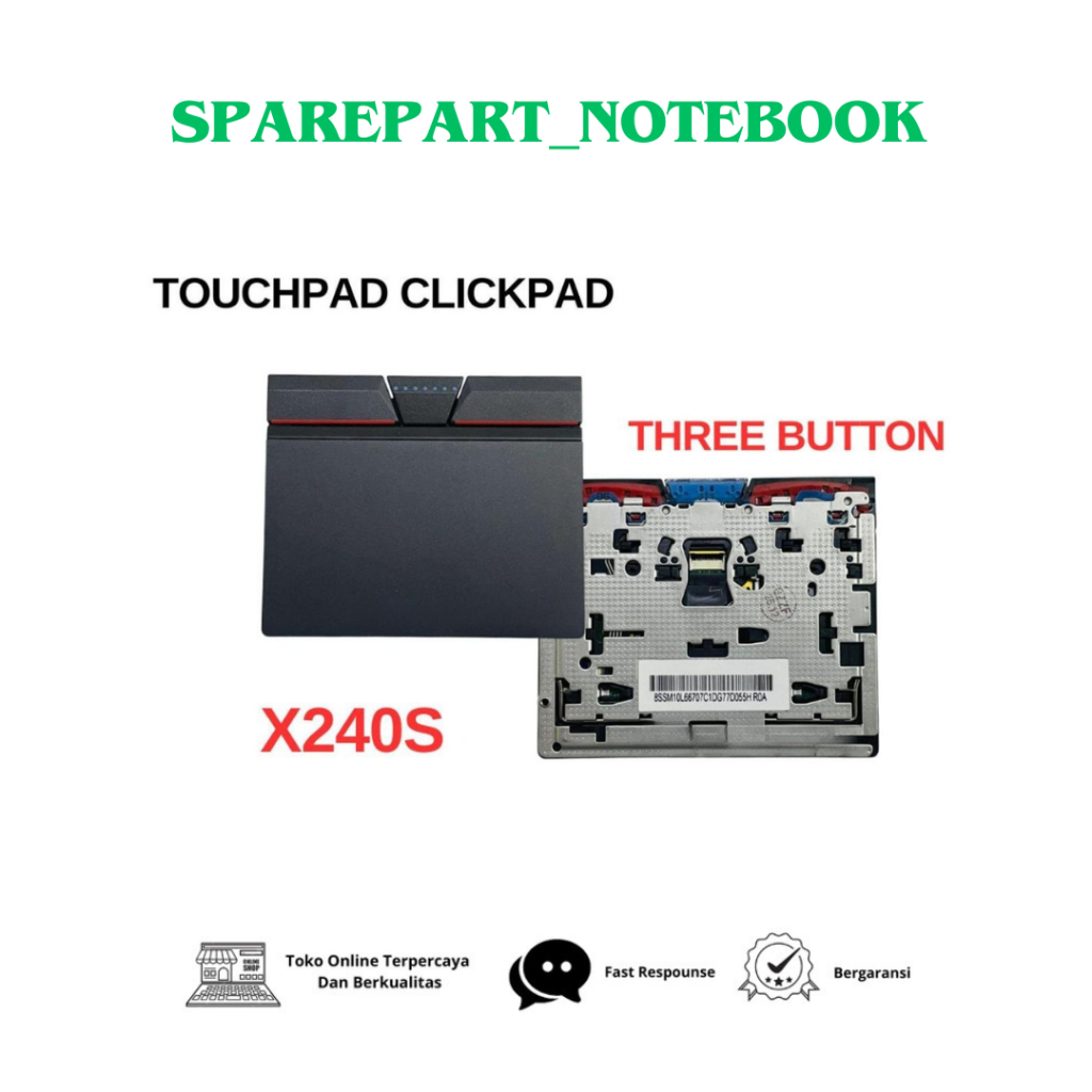 Click Touchpad Thinkpad X230S X240 X240S X250 Yoga S1 Three Button Touchpad Clickpad Laptop