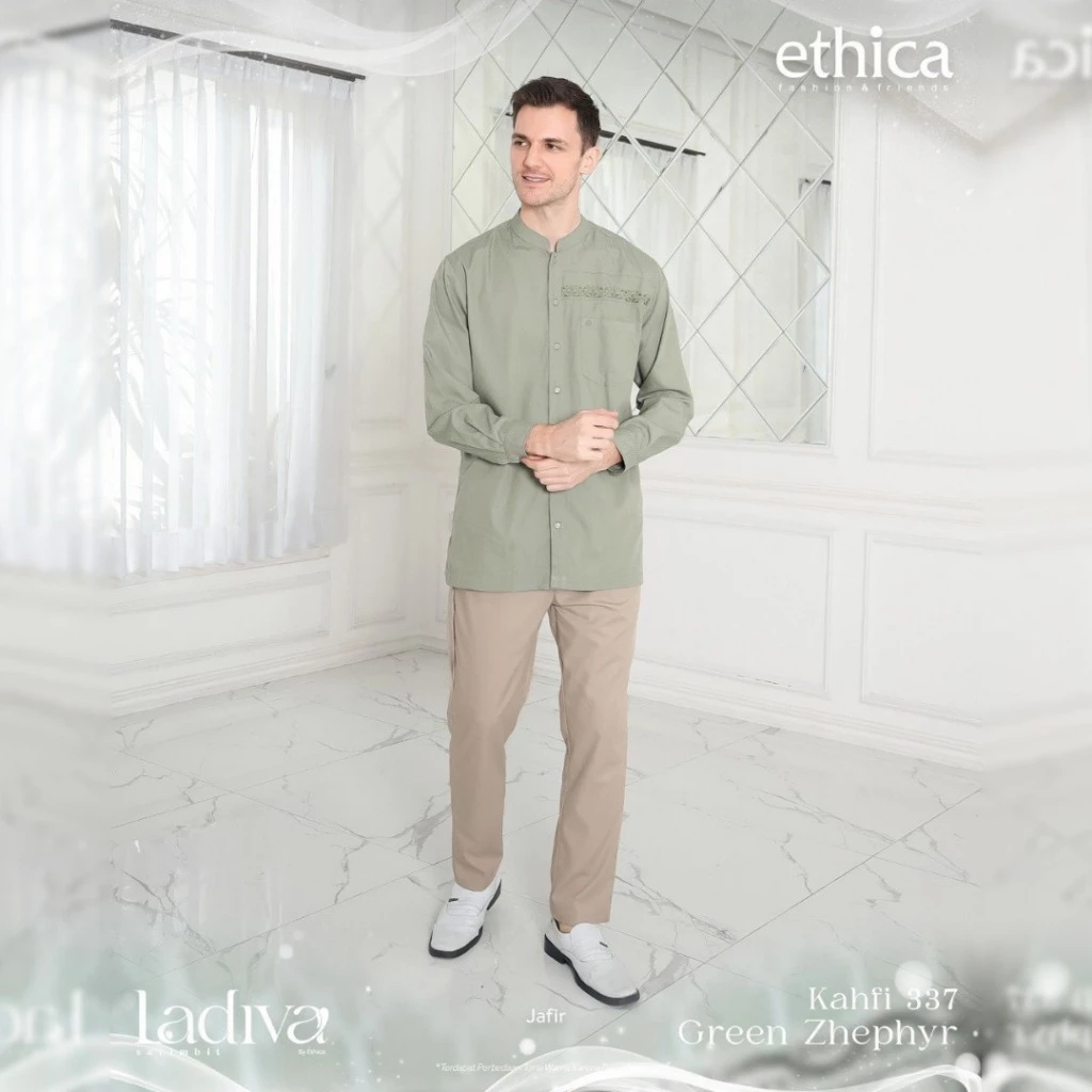 ETHICA Koko Dewasa Kahfi 337 Green Zhephyr | Koko Pria